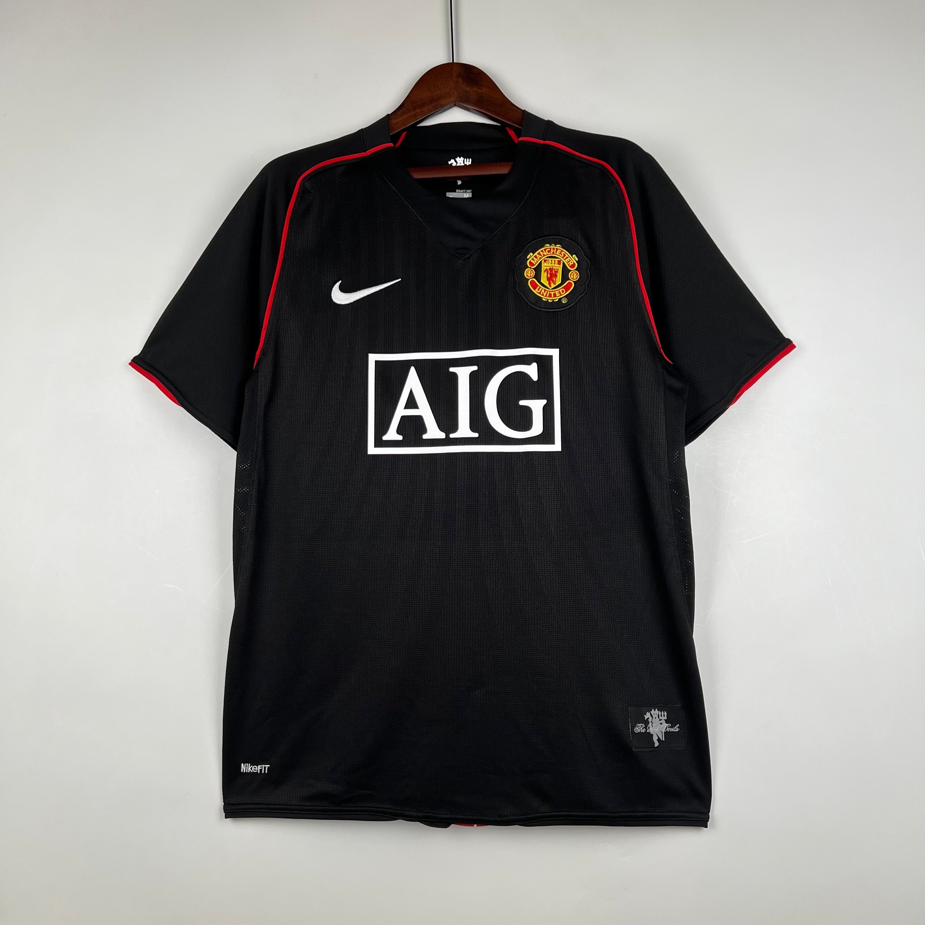 Manchester United 2007-2008 Black