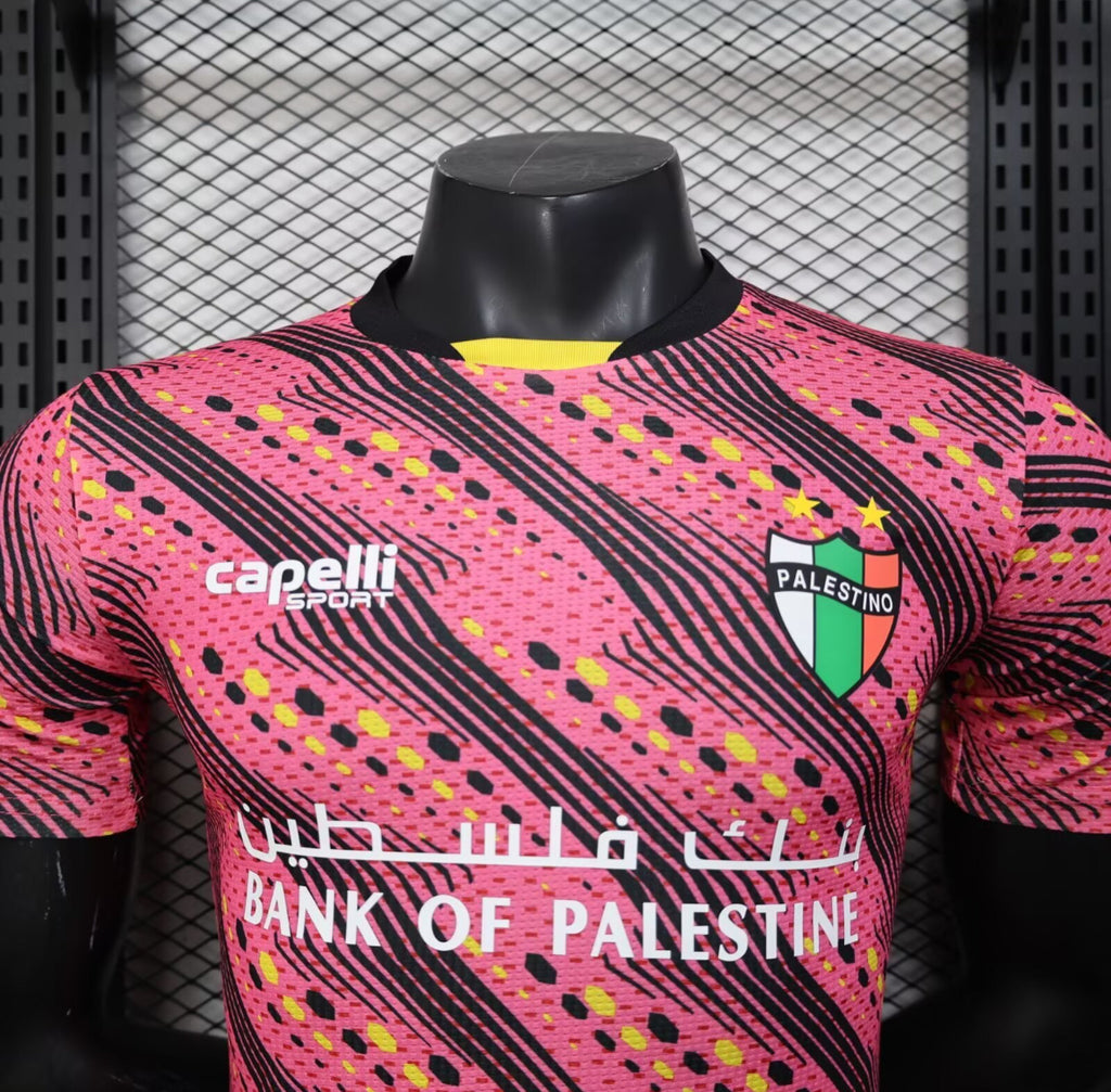 Palestino FC –Capelli Sport (Rosa, Negra y Amarilla)