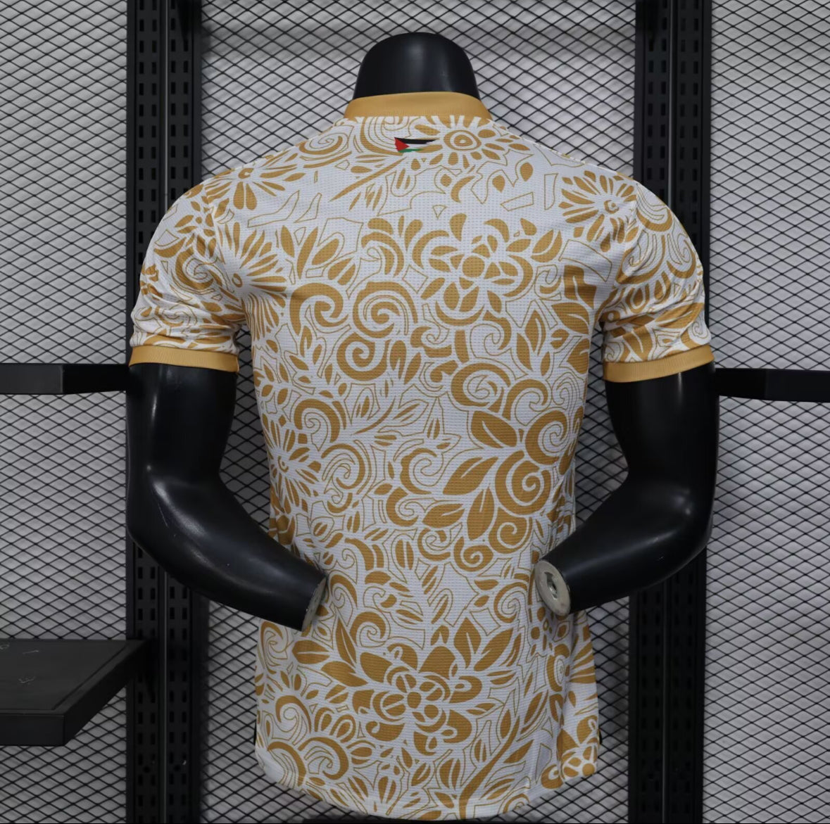 FC Palestina Edición Floral - Blanco y Dorado